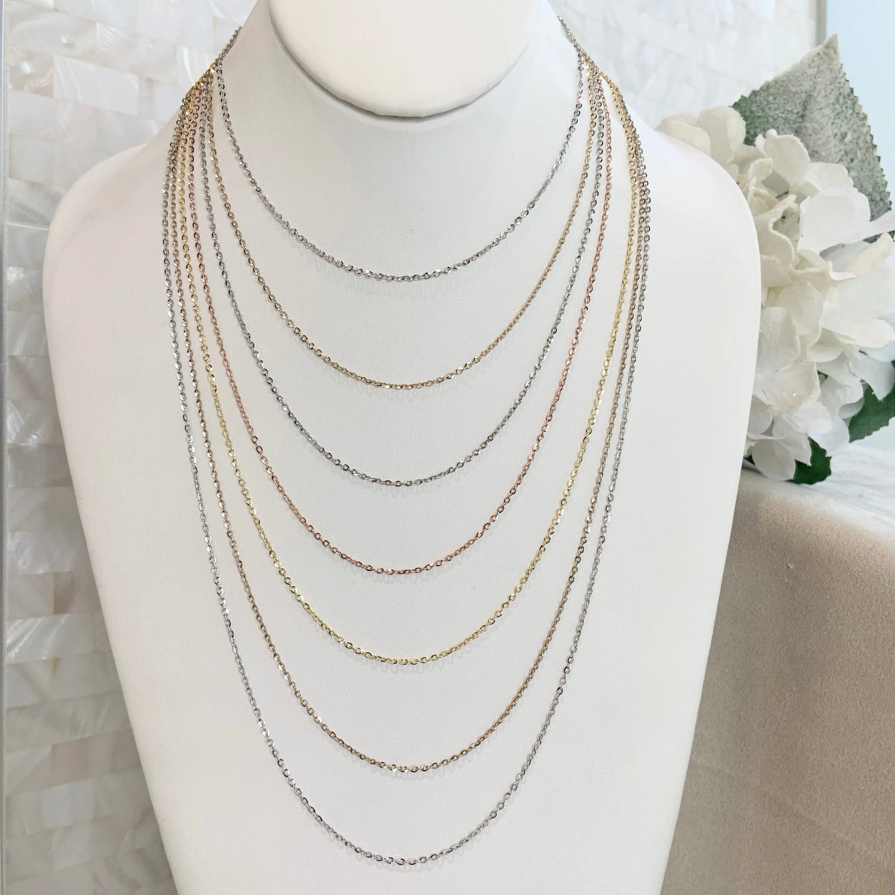 10k Gold Super Sparkly Necklace