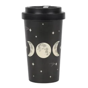 13.5 oz Bamboo Travel Mug with Sleeve - Triple Moon