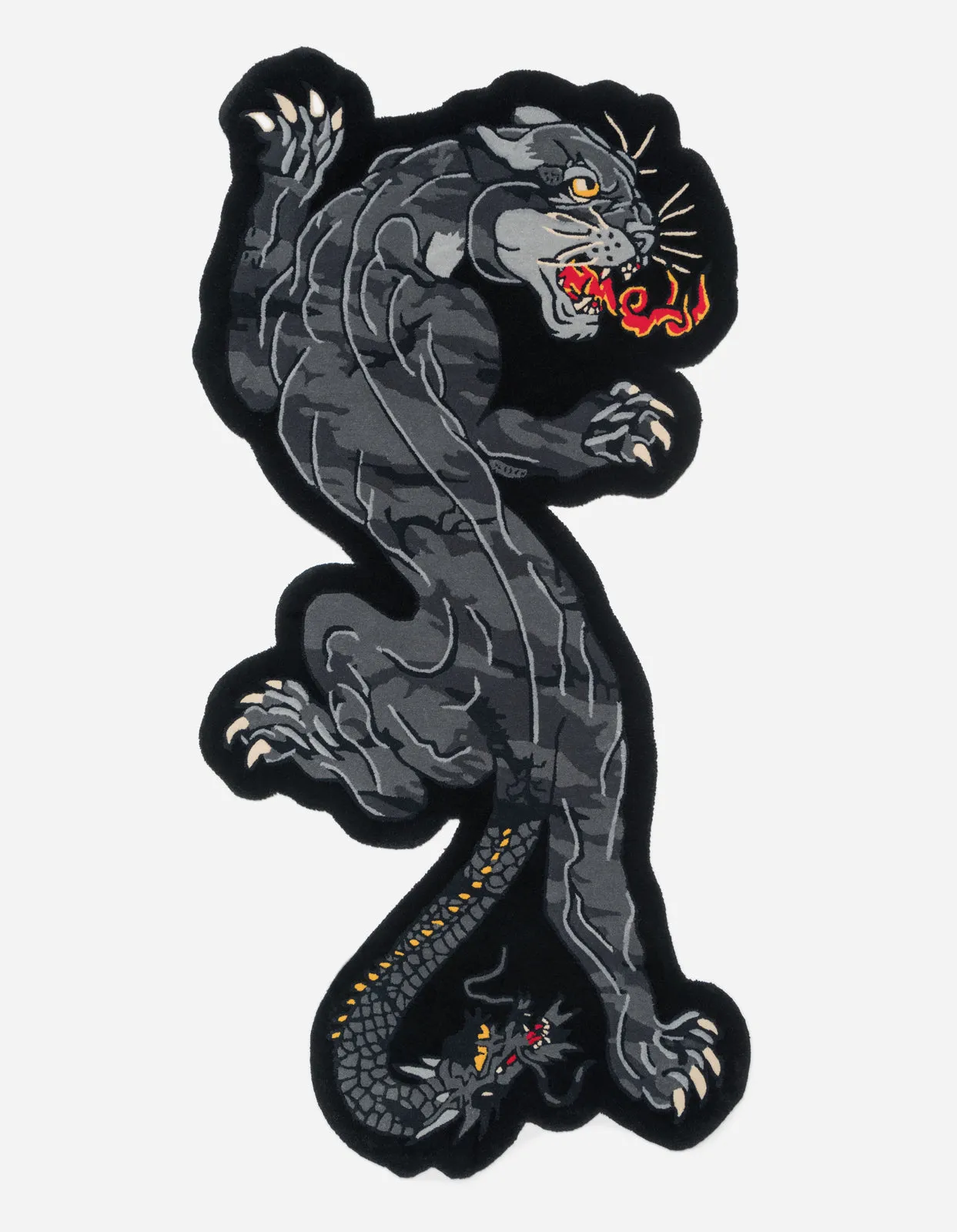 1400 Panther Chimera Rug Subdued Night