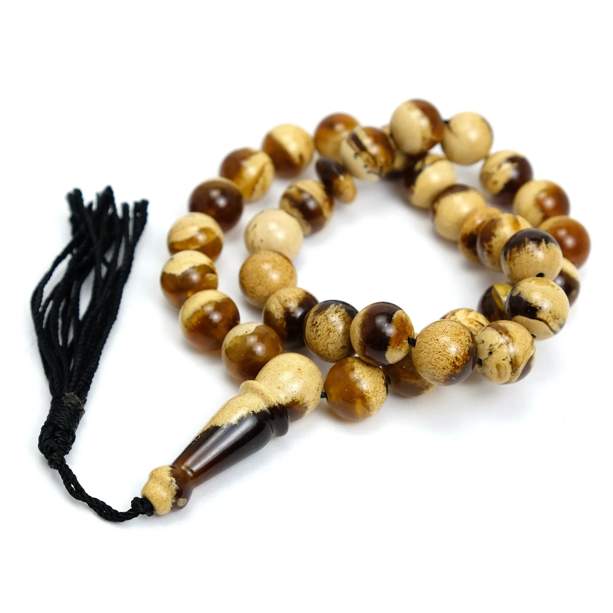 14mm Islam Amber Prayer Bead