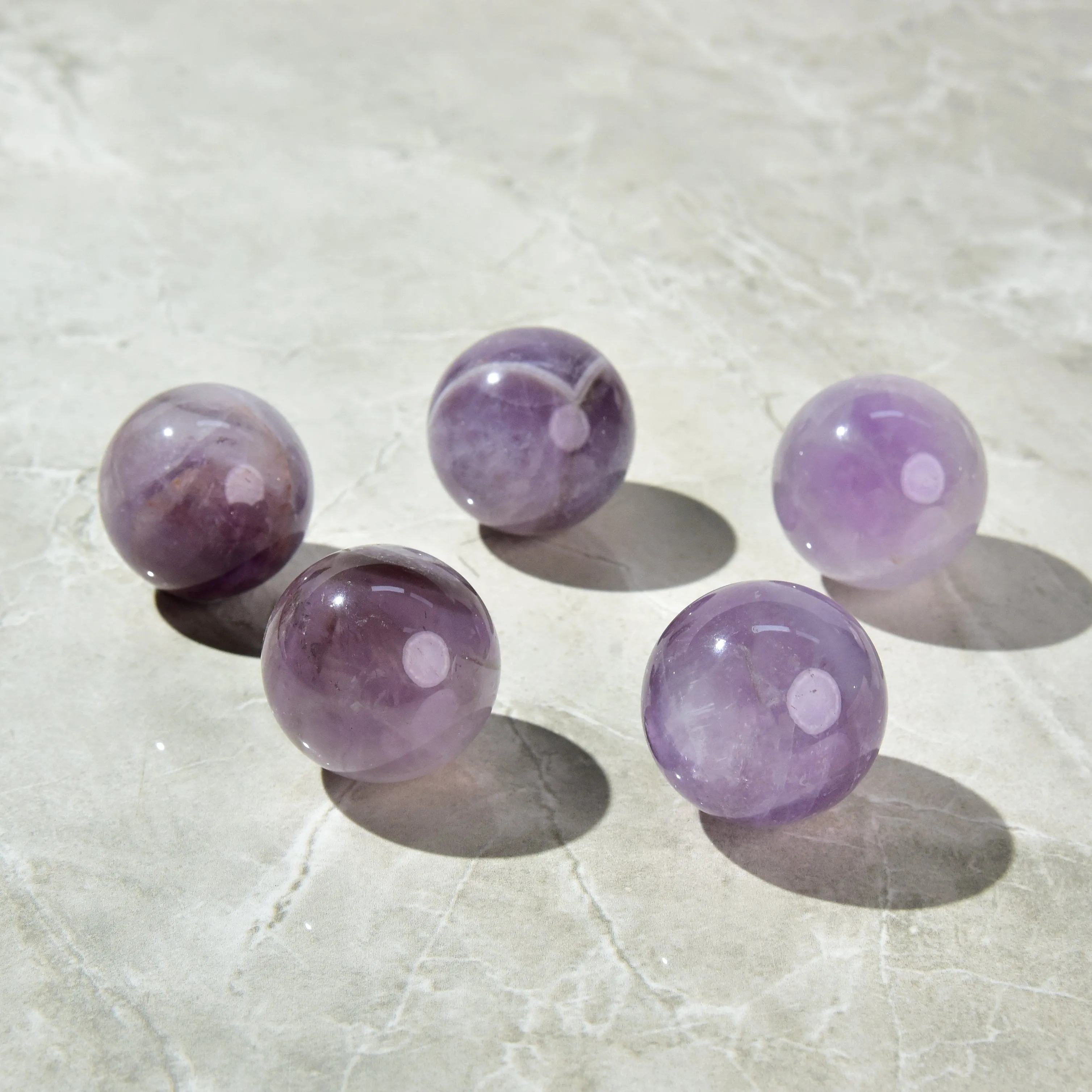 1.6 Amethyst Sphere Natural Gemstone Carving