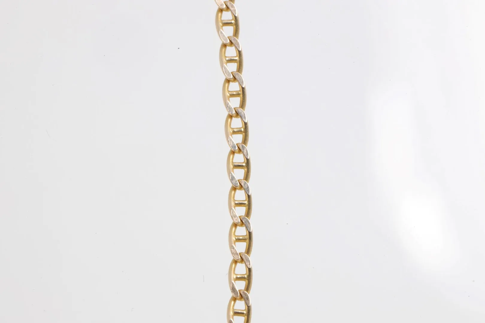 16.5" 14k Yellow Gold Anchor Chain Necklace (4.74g.)