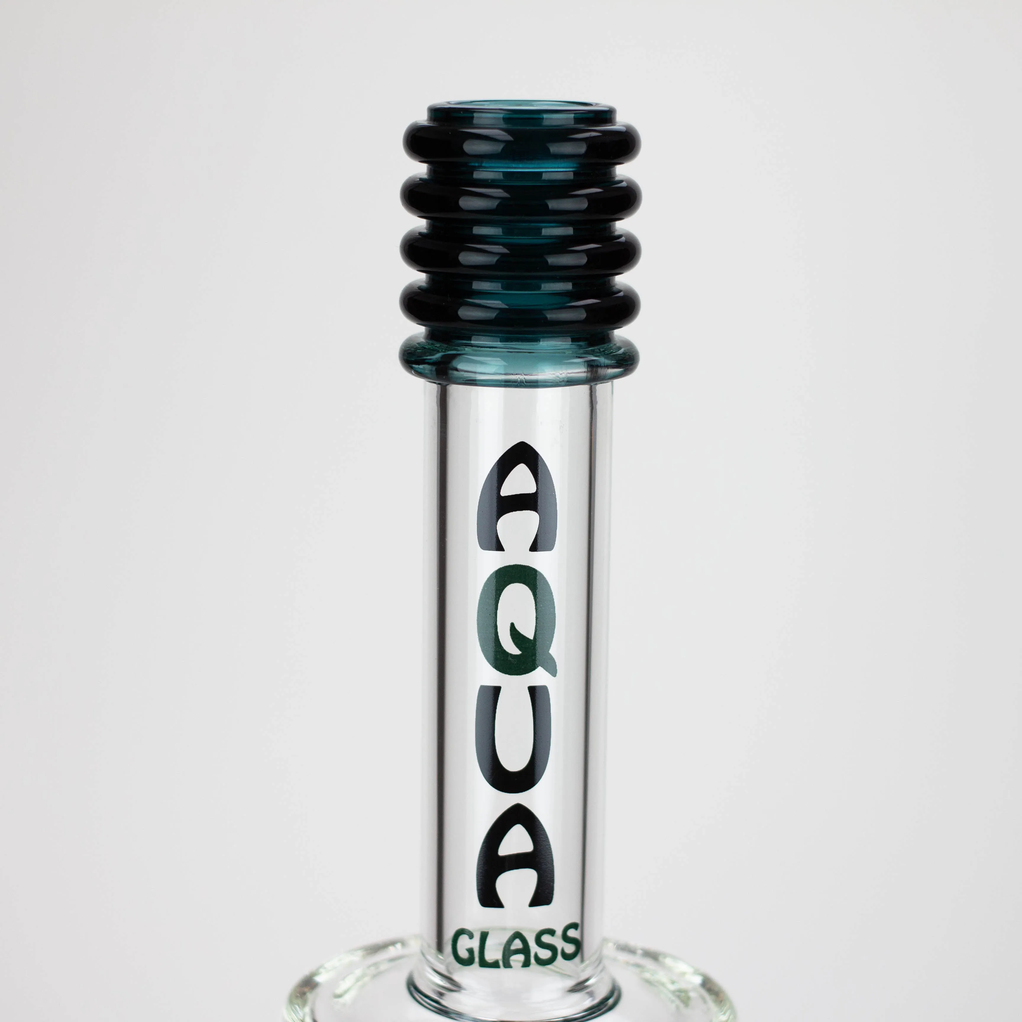 17" AQUA Mine Diffuser Glass Bong