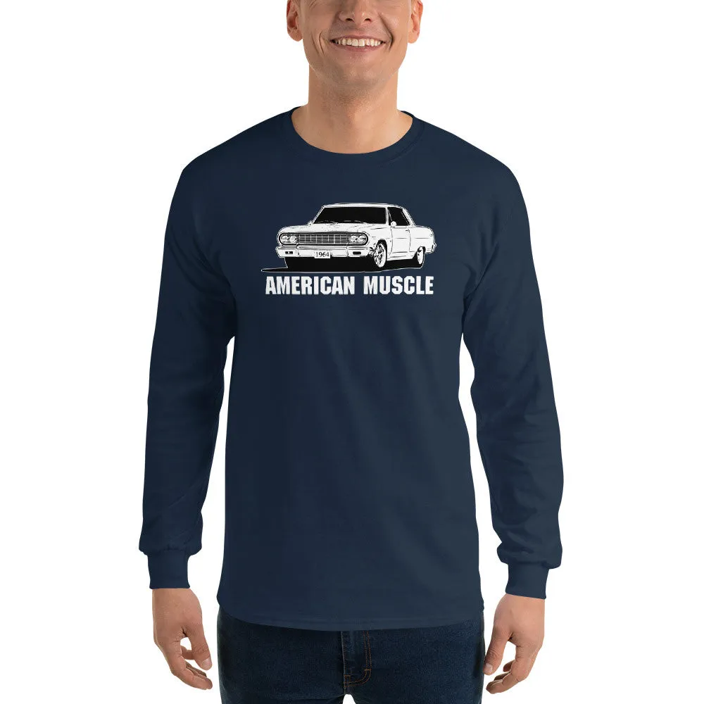 1964 Chevelle Long Sleeve T-Shirt American Muscle Car