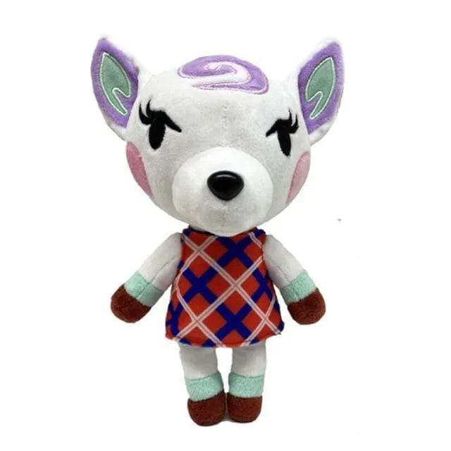 1pcs 20-40cm Animal Crossing  Plush Toy Dolls Merry Coco Diana Zucker Punchy Plush Soft Stuffed Plush Gifts for Children Kids