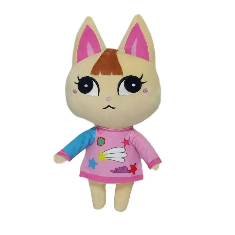 1pcs 20-40cm Animal Crossing  Plush Toy Dolls Merry Coco Diana Zucker Punchy Plush Soft Stuffed Plush Gifts for Children Kids