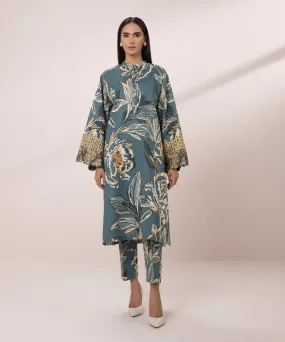 2 Piece - Embroidered Lawn Suit