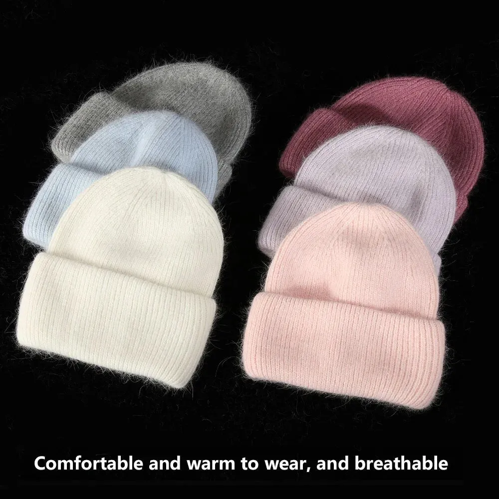 2023 new  Hot Selling Winter Hat Real Rabbit Fur Winter Hats For Women