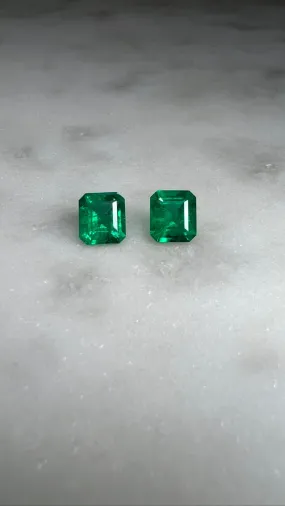 3.18 CARAT EMERALD CUT NATURAL GREEN EMERALD LOOSE GEMSTONE. 3.18 CT GREEN ZAMBIA BY MIKE NEKTA NYC