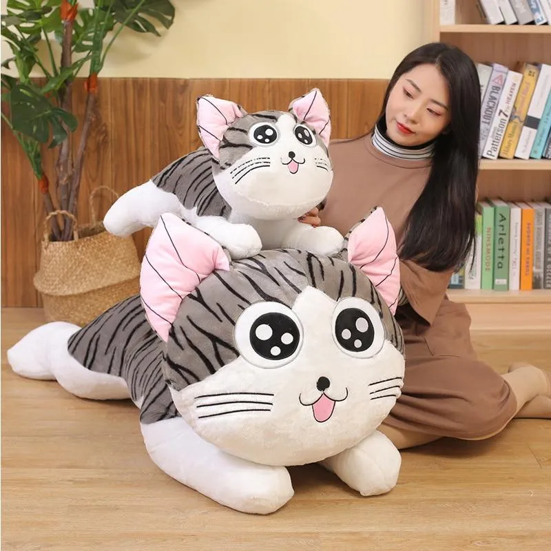 6 Styles Kitty Cat Plush Toys Chi Chi's Cat Stuffed Doll Soft Animal Dolls Cheese Cat Stuffed Toys Dolls Pillow Cushion For Kids