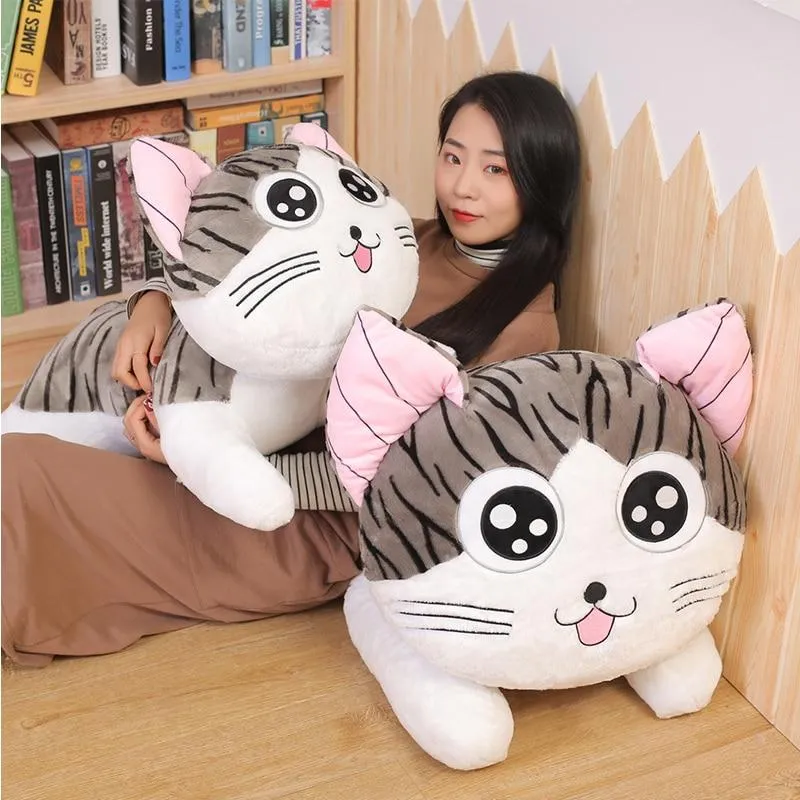 6 Styles Kitty Cat Plush Toys Chi Chi's Cat Stuffed Doll Soft Animal Dolls Cheese Cat Stuffed Toys Dolls Pillow Cushion For Kids