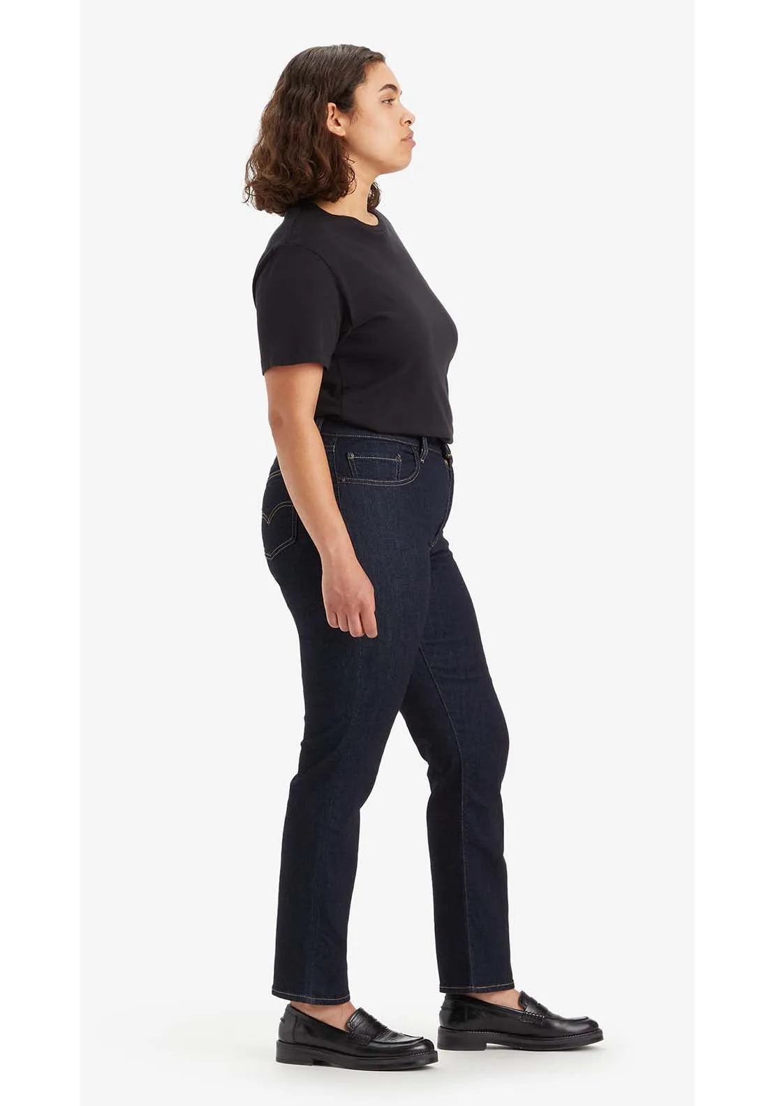 724 High Rise Straight Jean