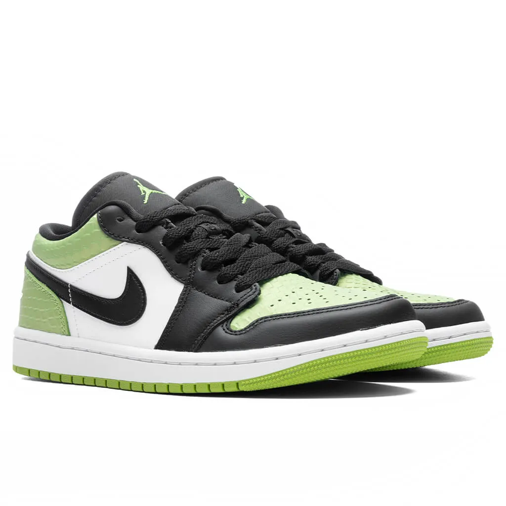 Air Jordan 1 Low SE Women's - Vivid Green/White