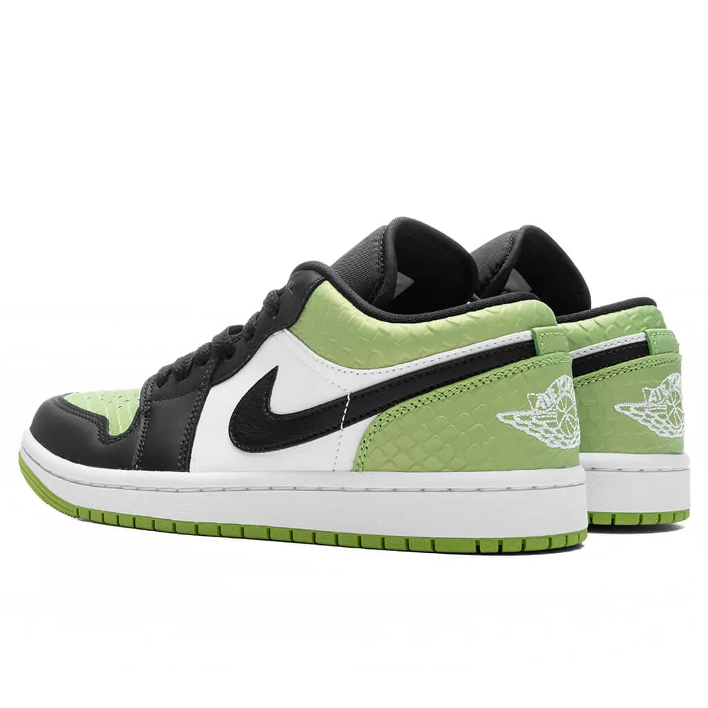 Air Jordan 1 Low SE Women's - Vivid Green/White