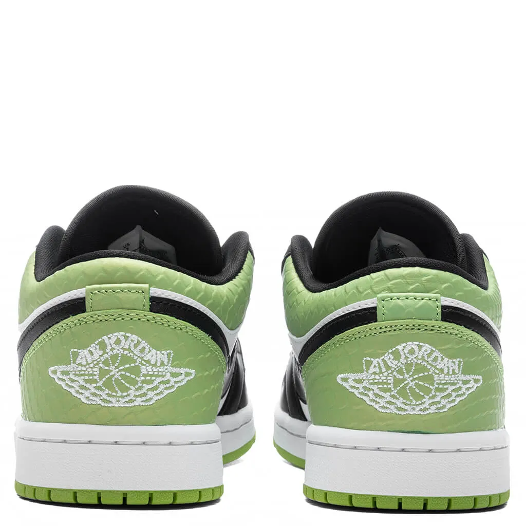 Air Jordan 1 Low SE Women's - Vivid Green/White