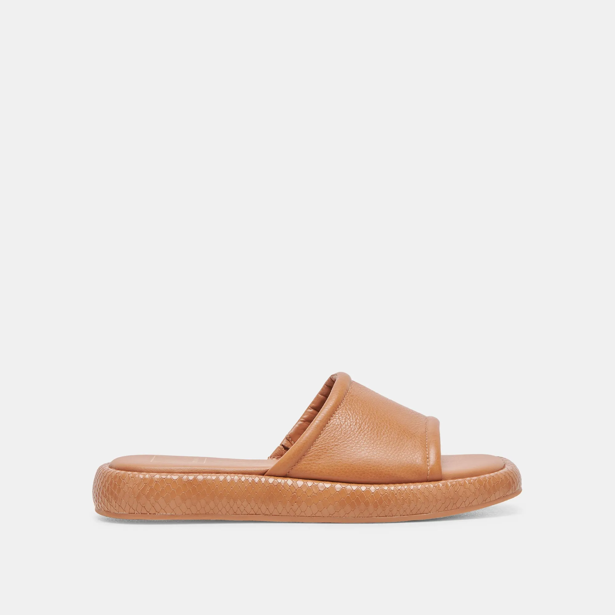 AISHA SANDALS TAN LEATHER