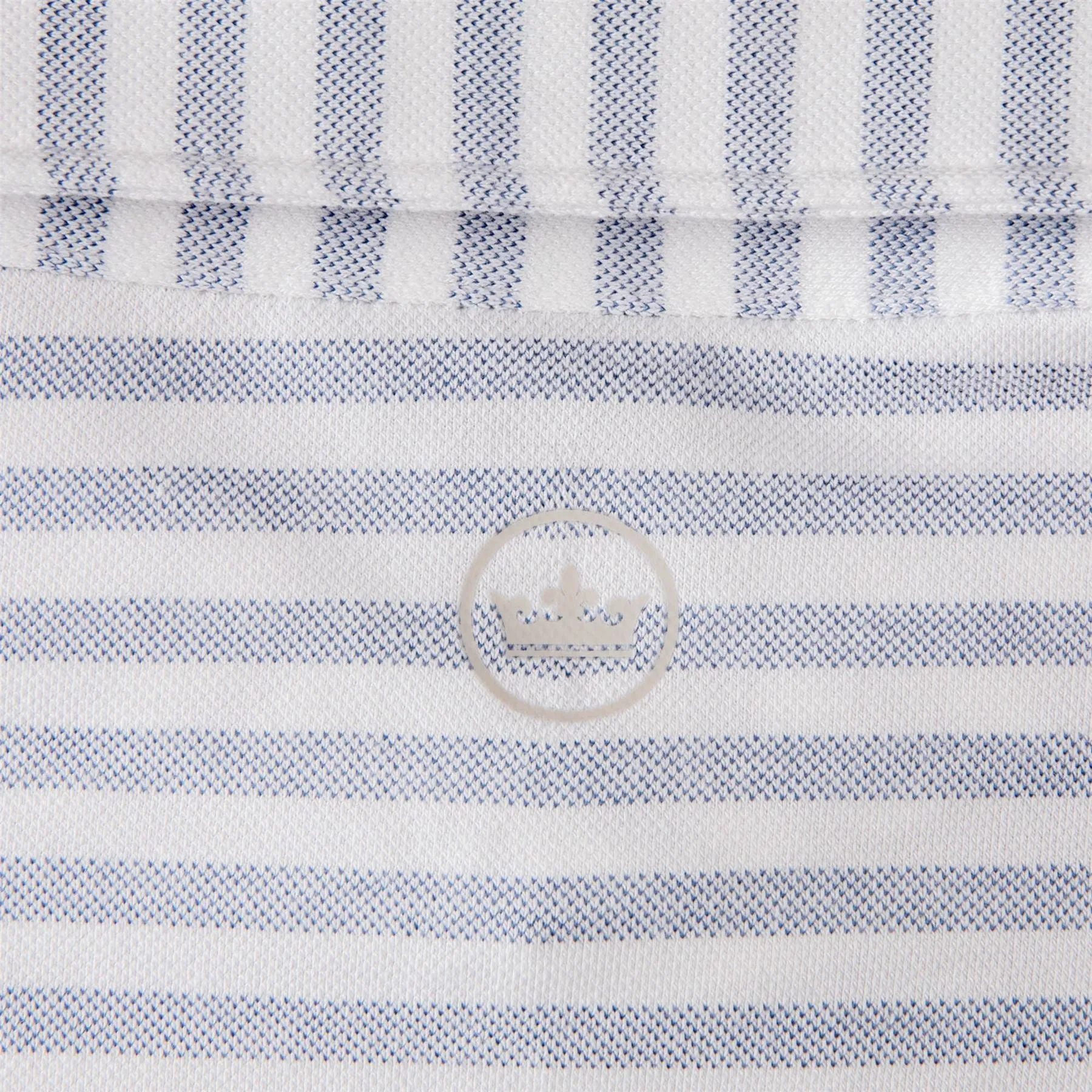 Albatross Cotton-Blend Pique Polo Vintage Indigo - AW23