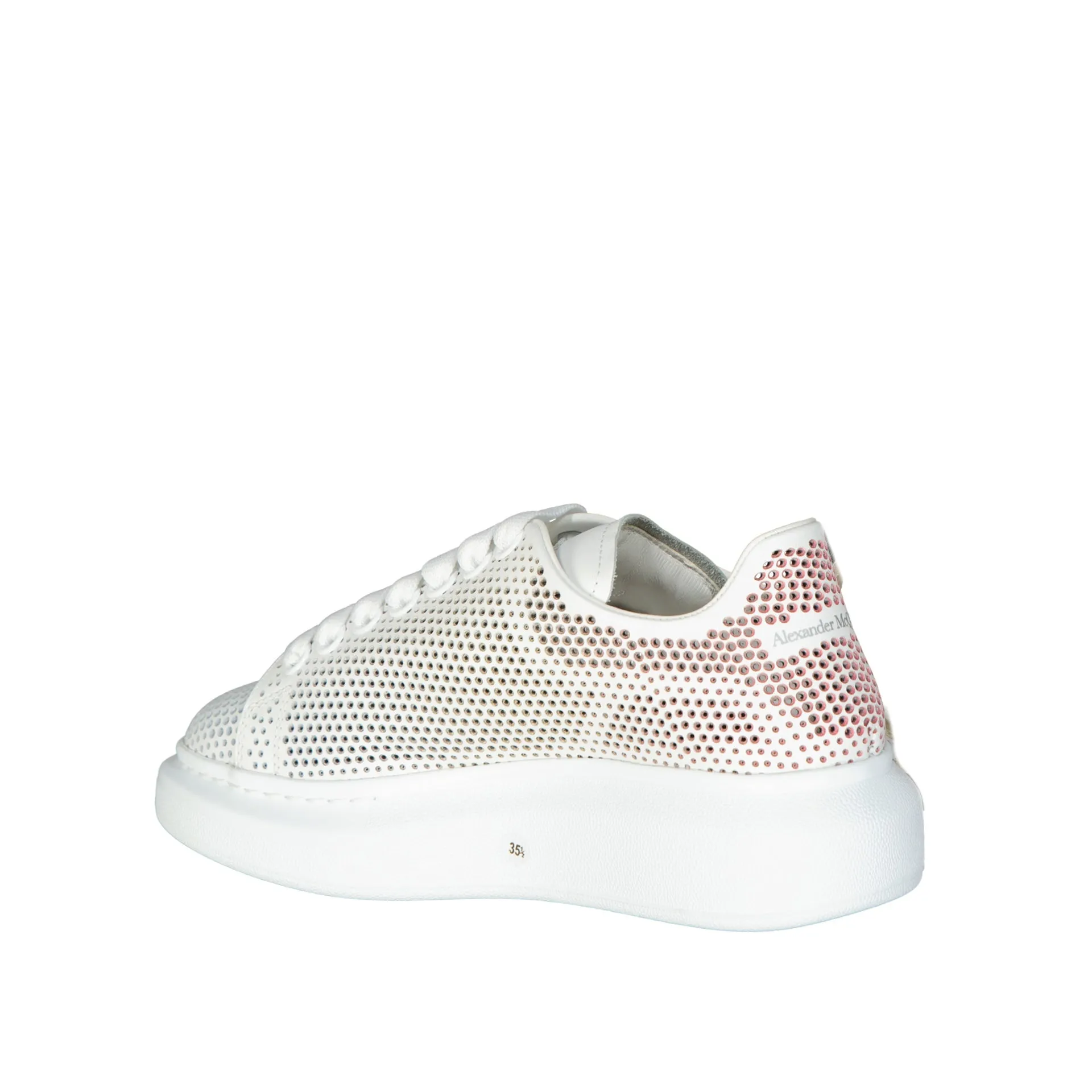 Alexander McQueen - Sneakers oversize con taglio a puntini