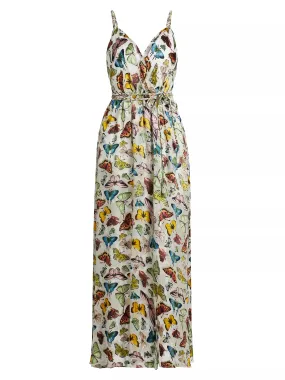 Alice   Olivia - Samantha Maxi dress - Boundless Butterfly