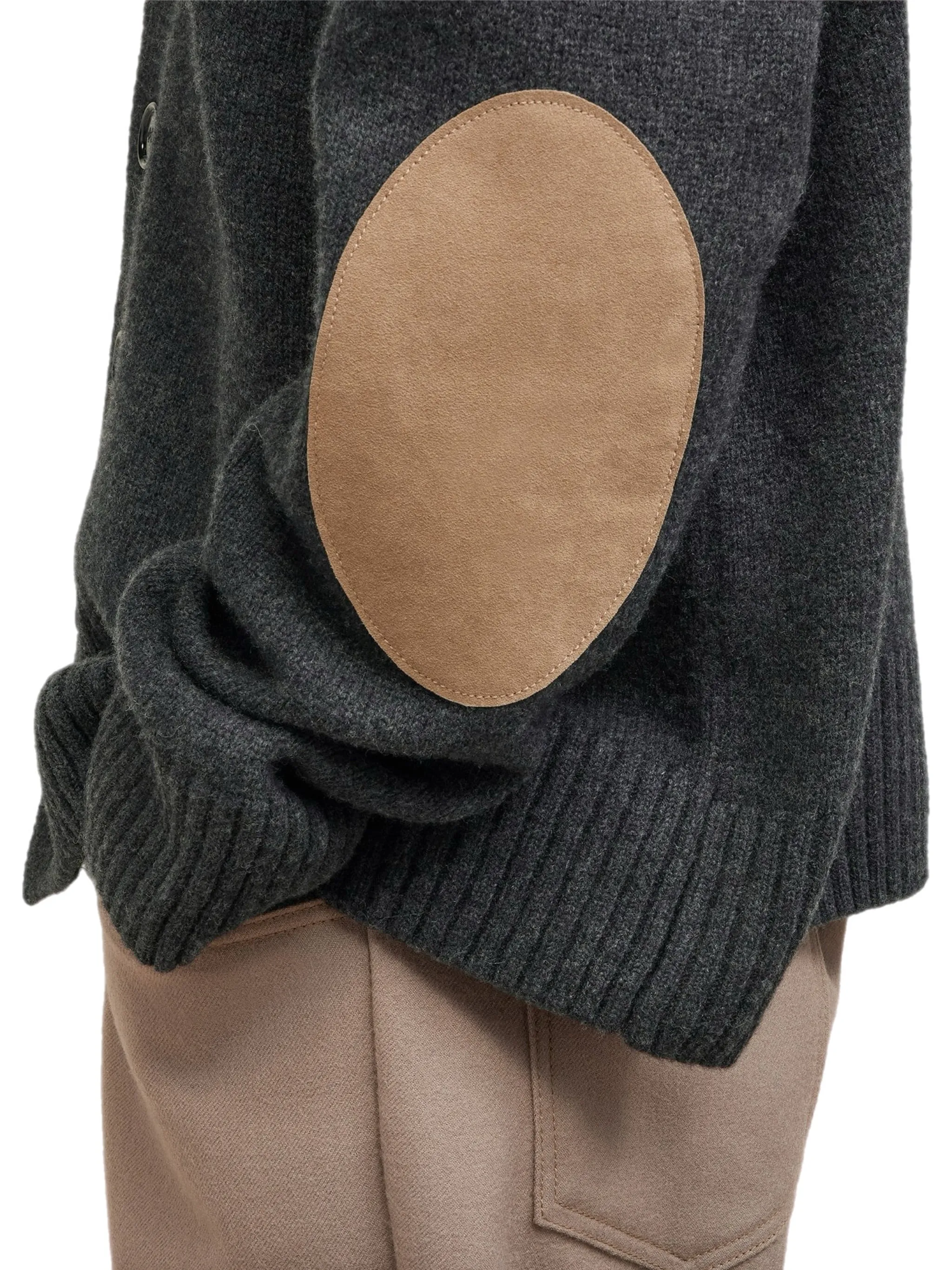 ami Paris Wool Cashmere Cardigan UKC110.KN0028