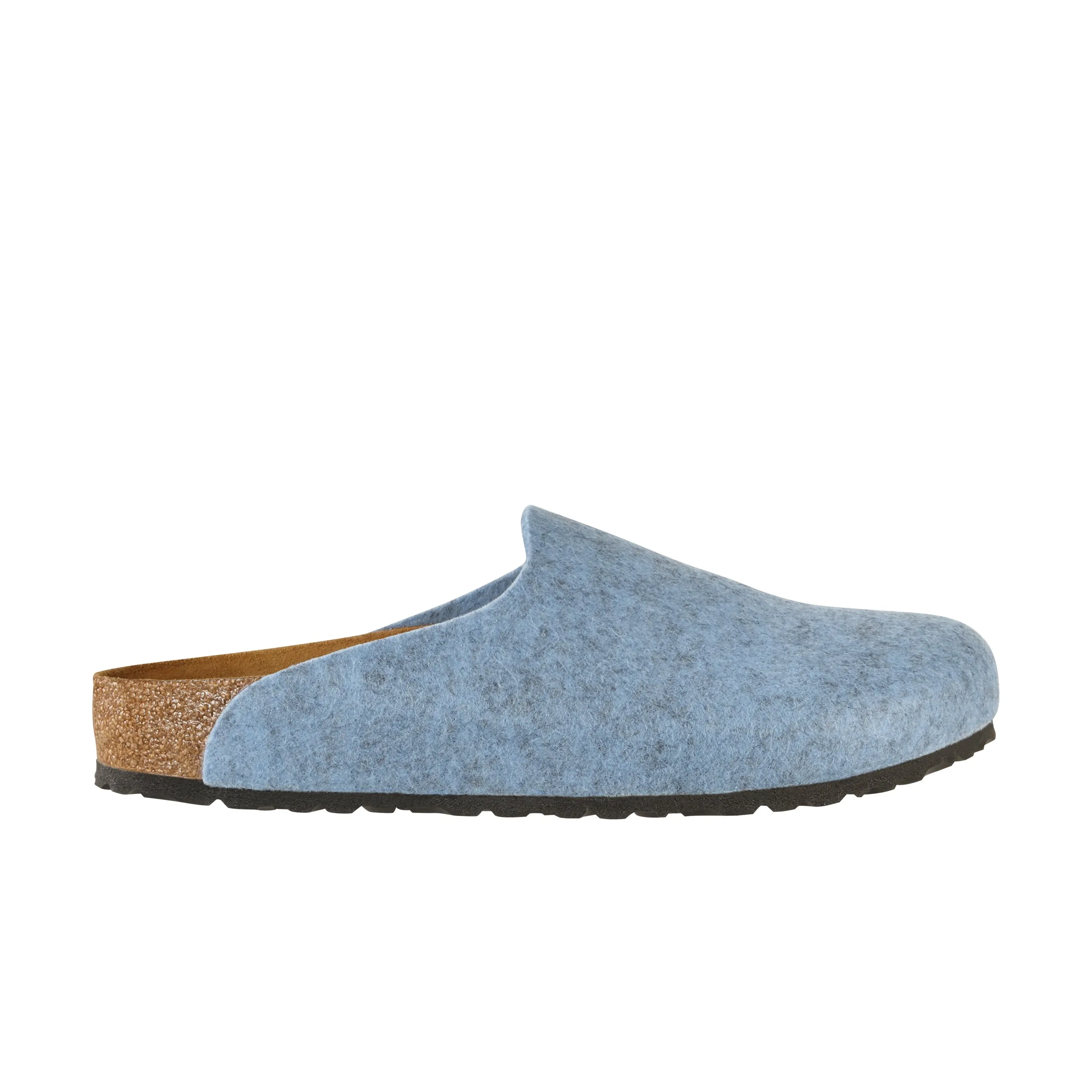 Amsterdam Melange Light Blue Wool Felt