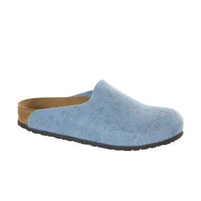 Amsterdam Melange Light Blue Wool Felt