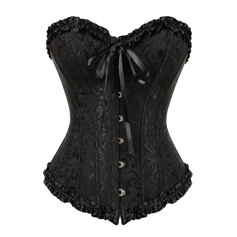 Années 50 Corset Bustier Rétro Bettie Page