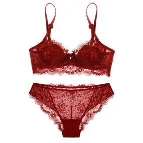 Années 50 Ensemble Lingerie Dentelle Rétro Romantique