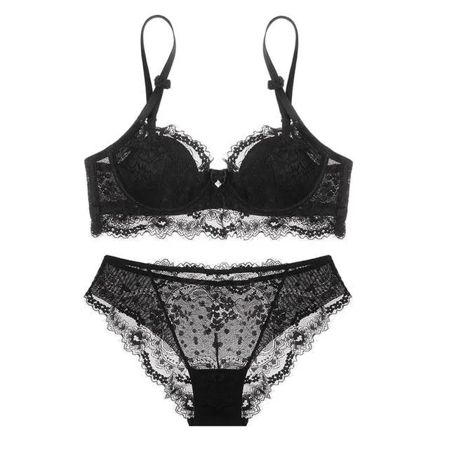 Années 50 Ensemble Lingerie Dentelle Rétro Romantique