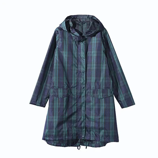 Années 60 Parka Imperméable Rétro Coupe-Vent