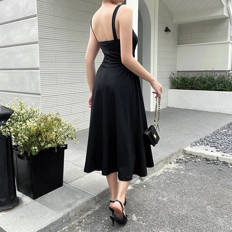 Années 60 Robe Midi Satin Audrey Hepburn