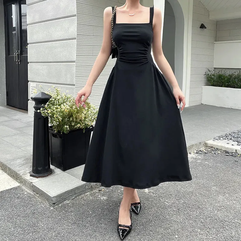 Années 60 Robe Midi Satin Audrey Hepburn