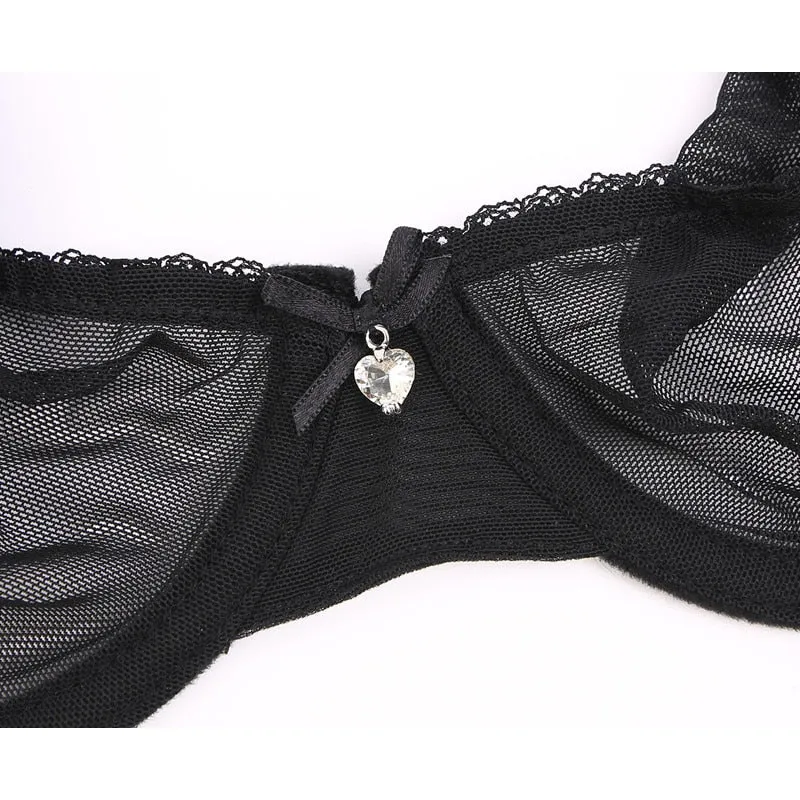 Années 60 Soutien-Gorge Résille Lingerie Légère Jane