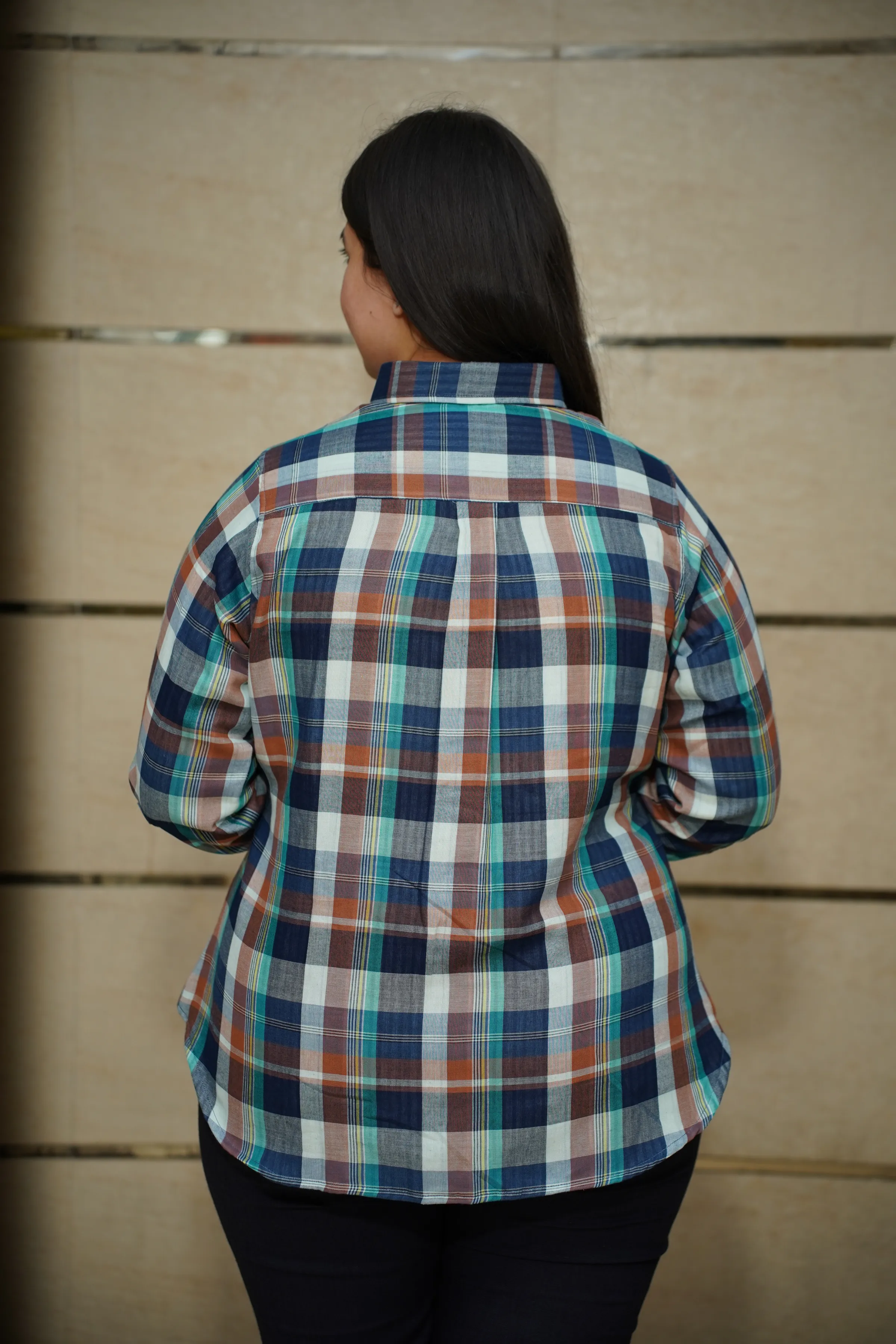 Autumn Palette Checked Shirt