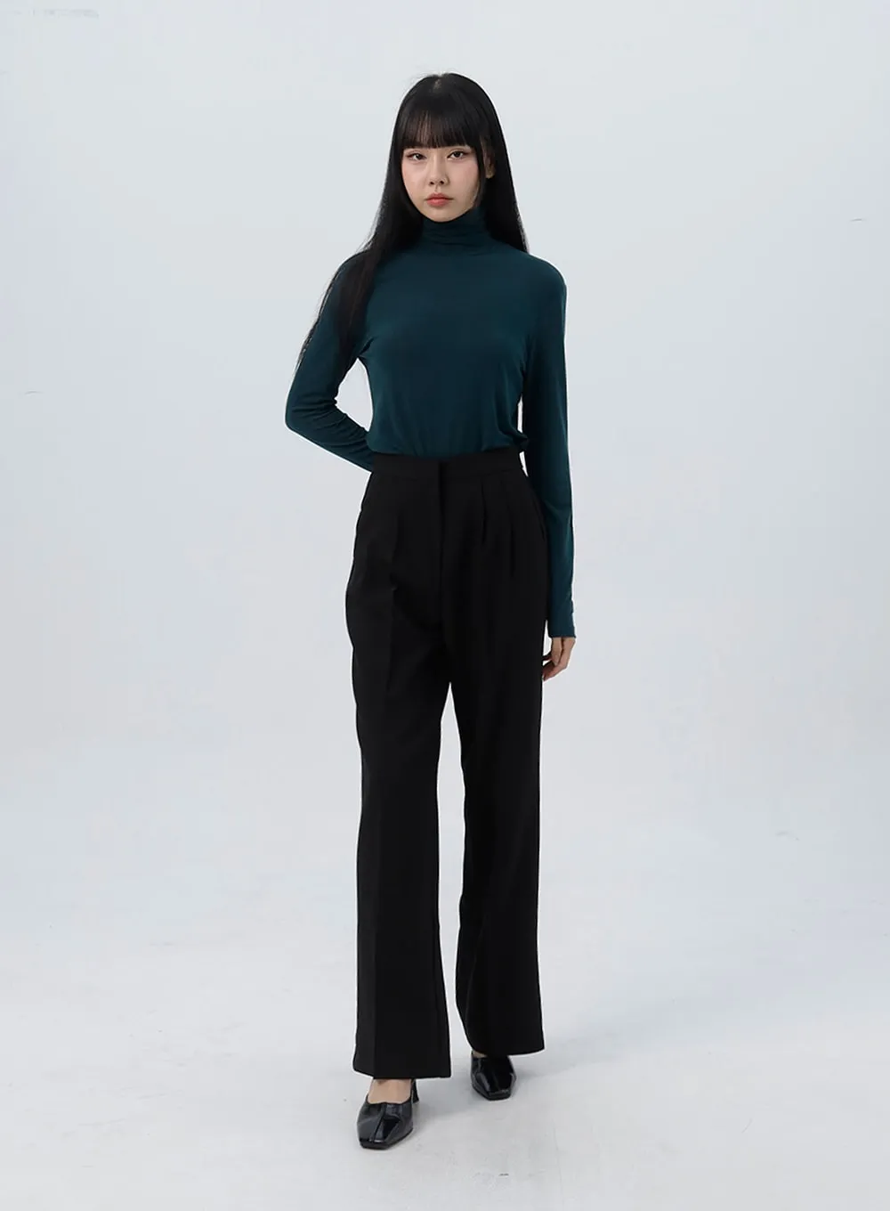 Autumn Turtleneck Top IO326