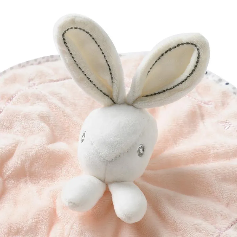 Baby Comforter Toys Plush Bunny Doudou Bebe Sleeping Towel Montessori Baby Rattles Stuffed Animals Appease Baby Toys 0 12 Months