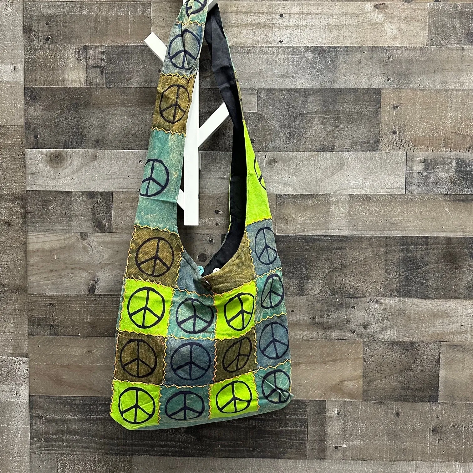 Bag - Peace Patchwork - Green