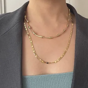 Bamboo Chain Necklace