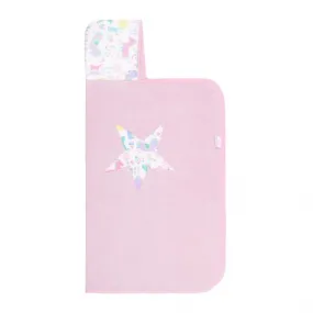 Bamboo Hooded Towel - Pink/Horses