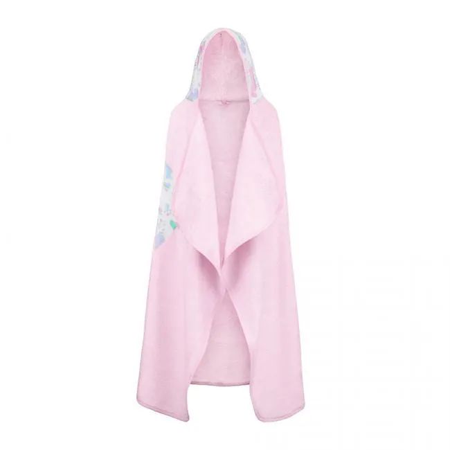 Bamboo Hooded Towel - Pink/Horses