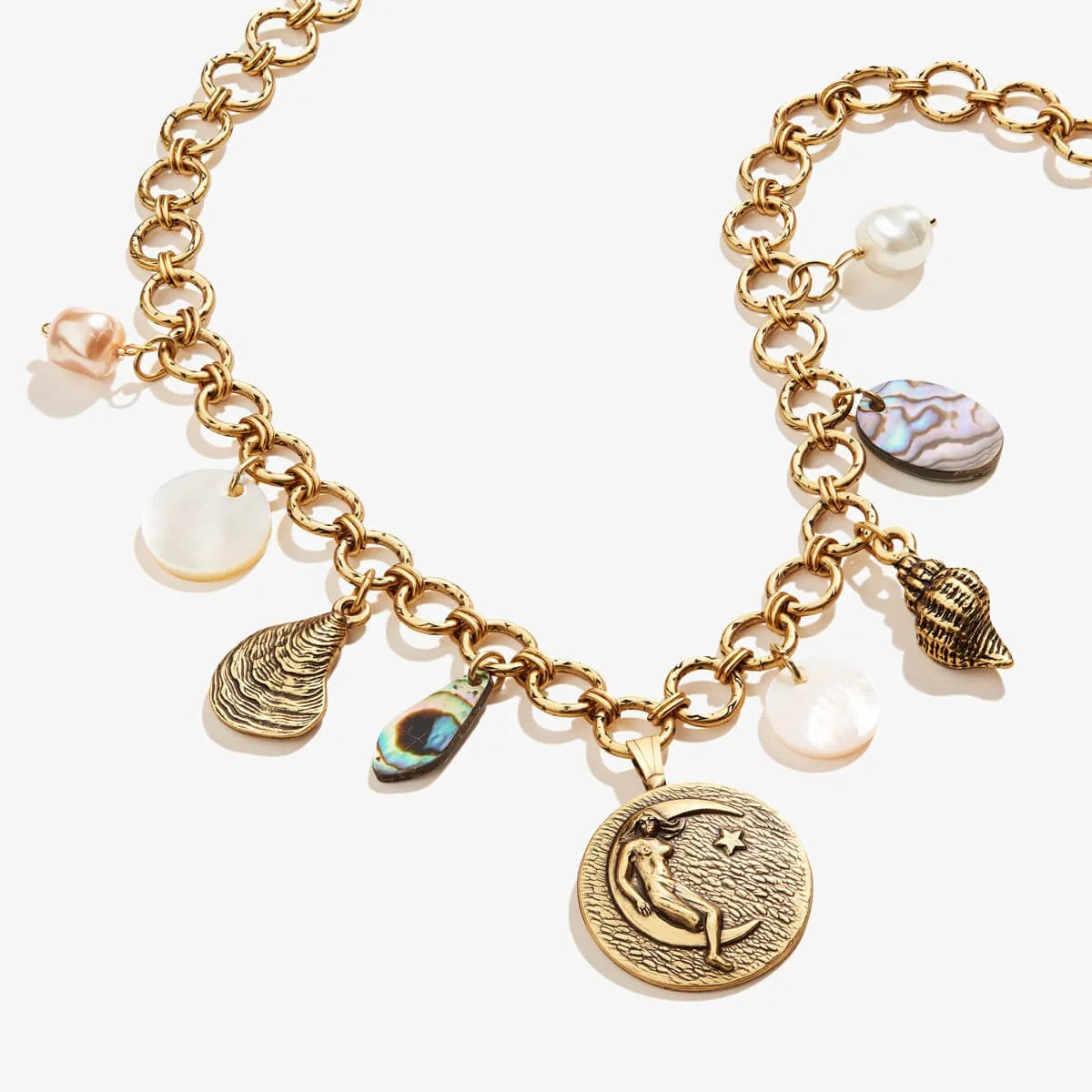 Beach Treasure Multi-Charm Necklace