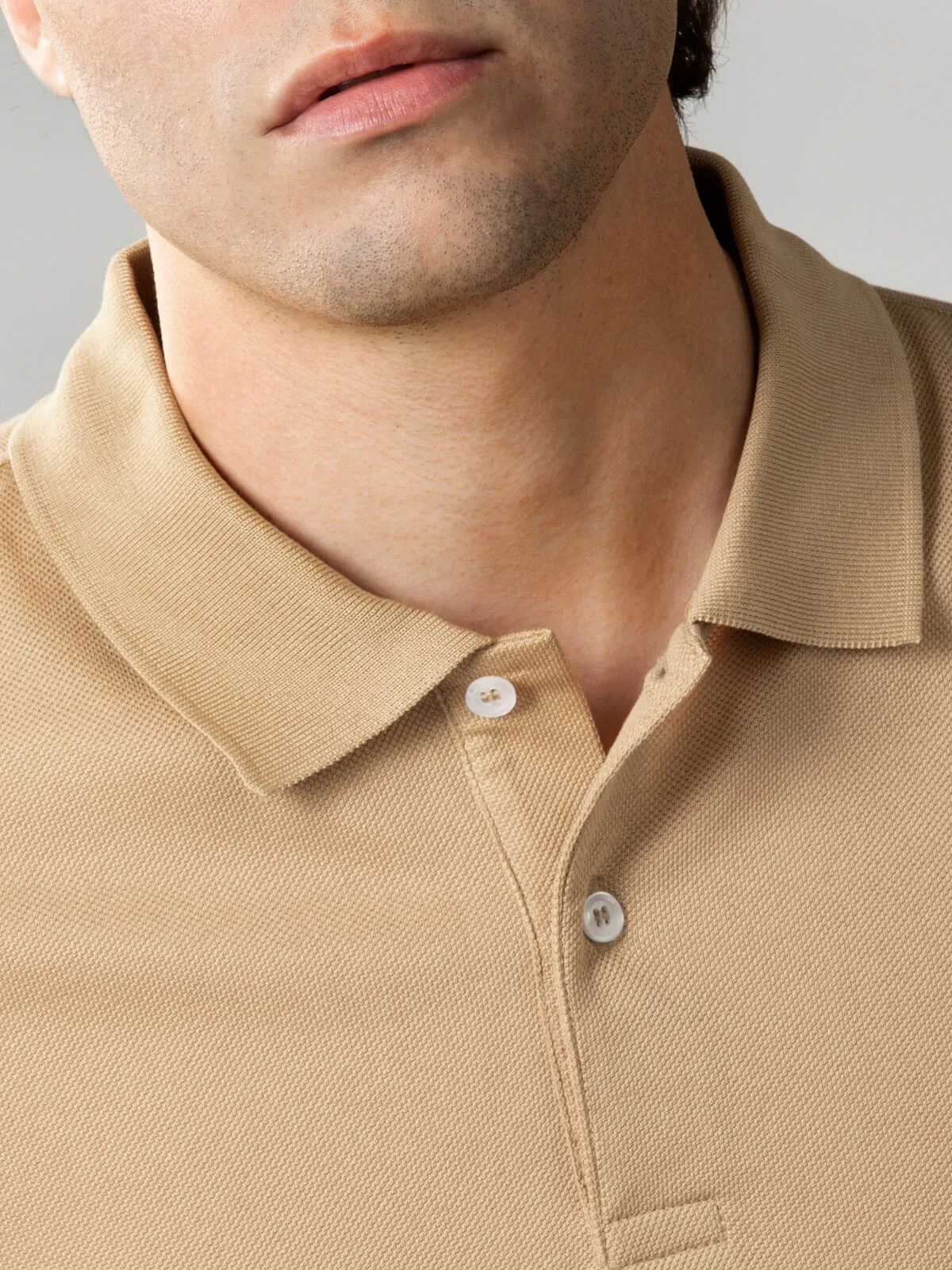 Beige Polo Shirt