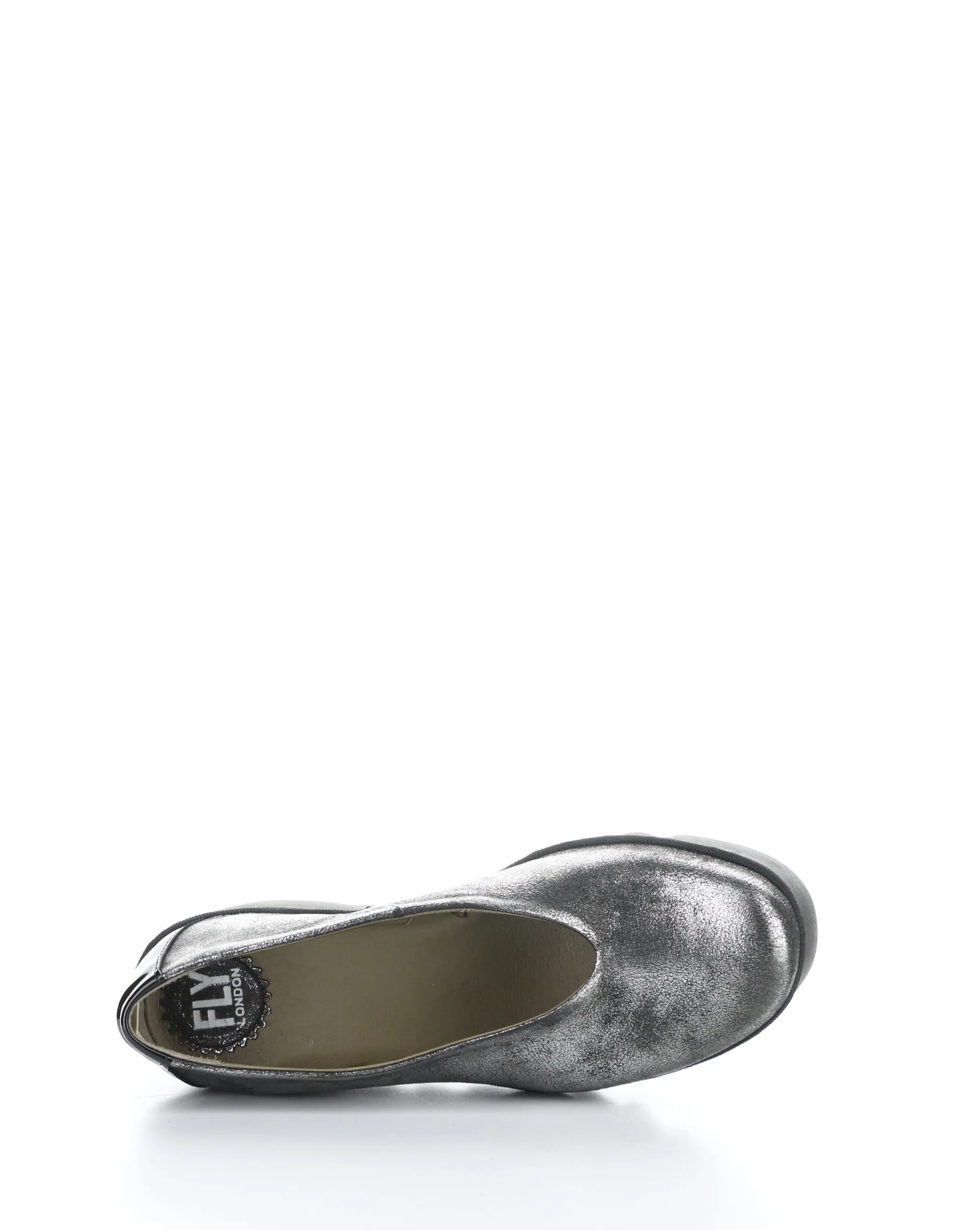 BESO246FLY 019 SILVER/BLACK Slip-on Shoes