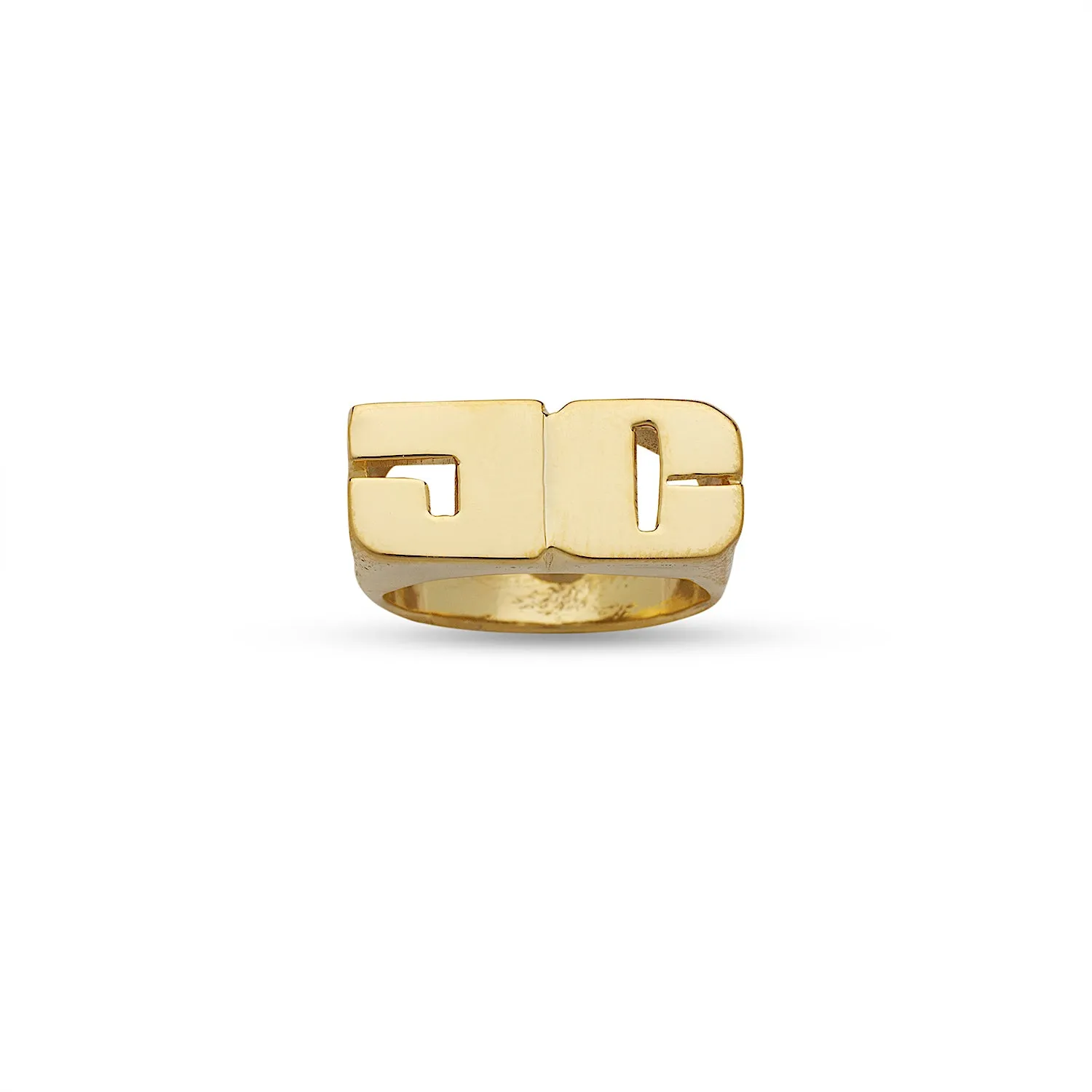 Better Jewelry 14K Gold Initial Ring for Juniors