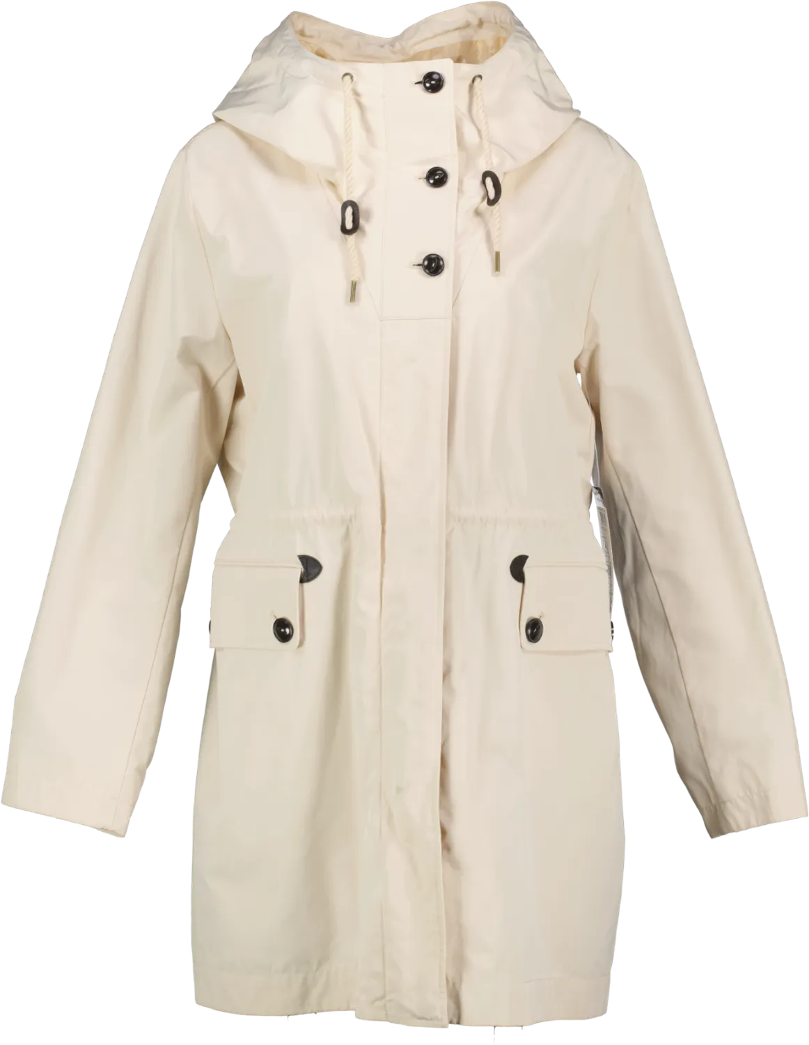 Betty Barclay Cream Hooded Parka Jacket BNWT UK 16