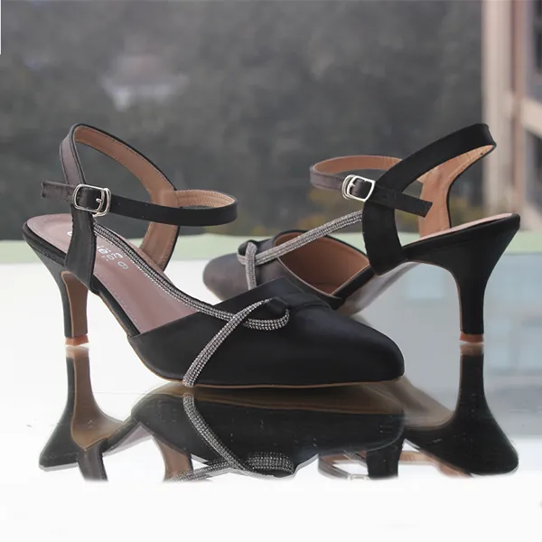 Black Heel Sandal for women