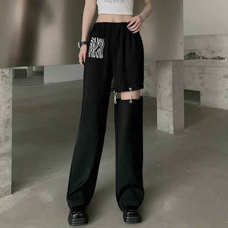 Black Loose Comfy Pants