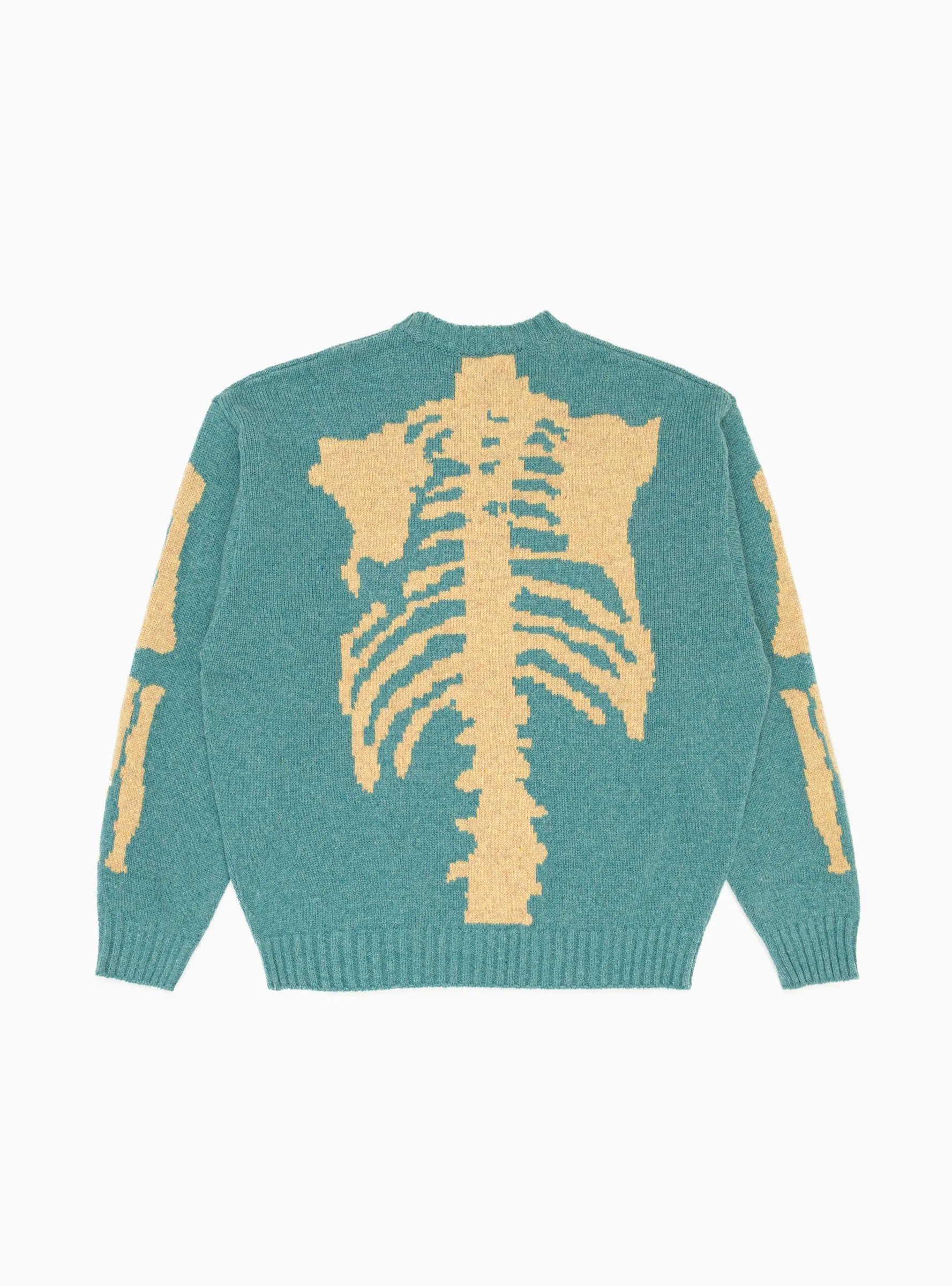 BONE 5G Wool Sweater Sax Blue