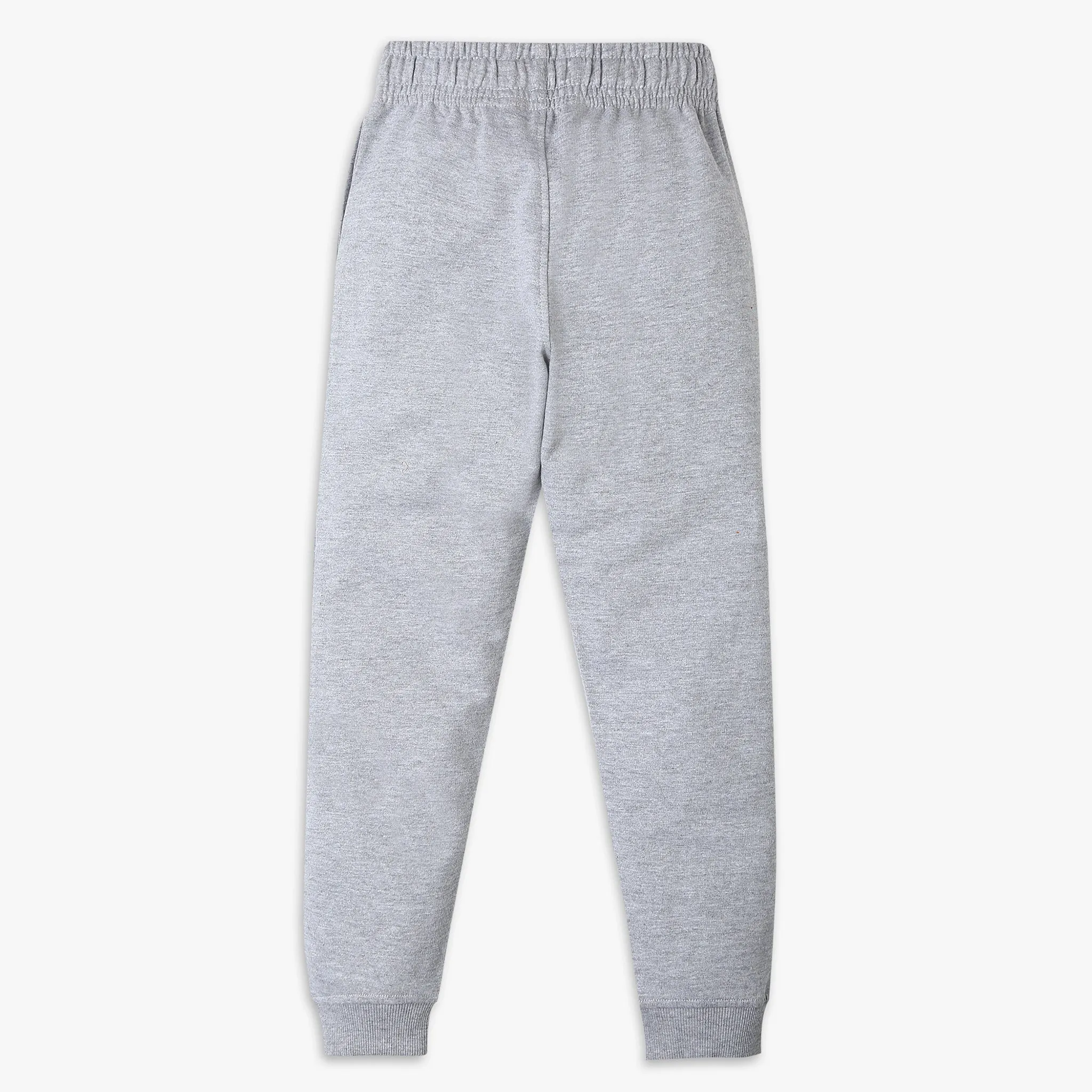 Boy's Regular Fit Solid Mid Rise Trackpants