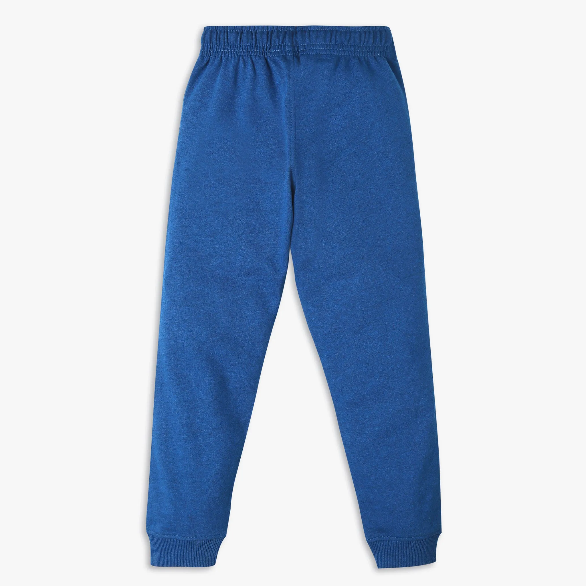 Boy's Regular Fit Solid Mid Rise Trackpants